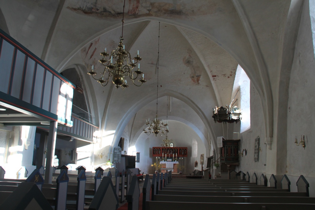 04.02.2012: Süderende, St.Laurentii - Blick zum Altar