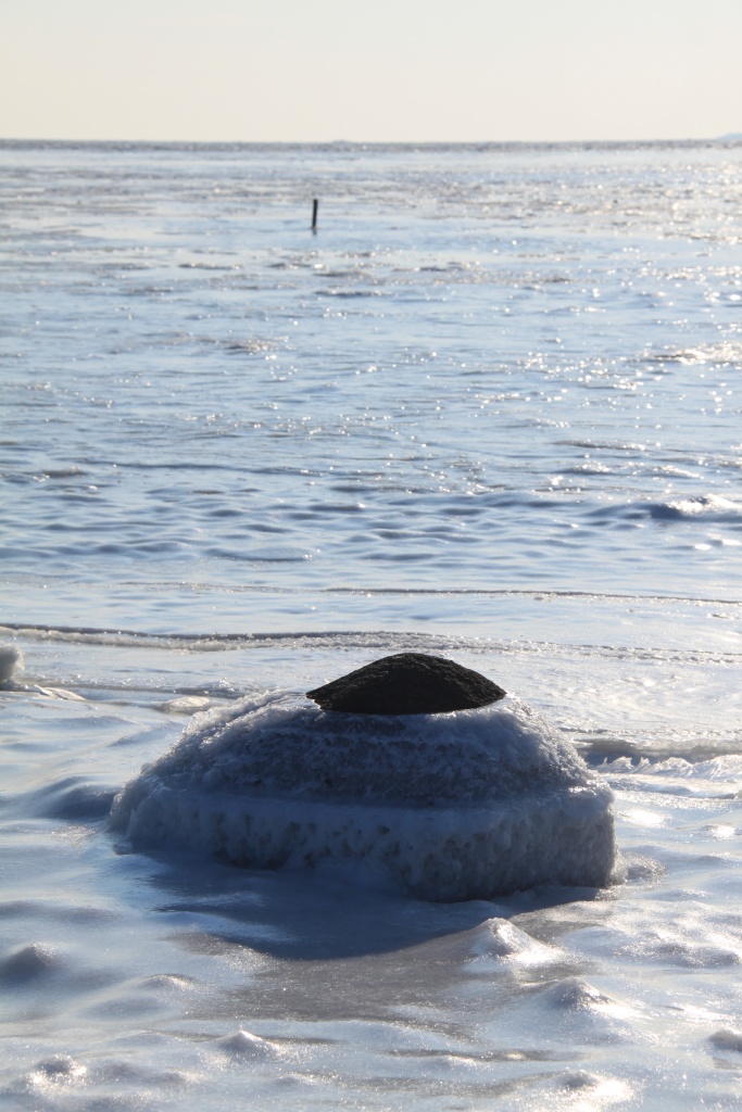 07.02.2012: Witsum, das Meer friert zu