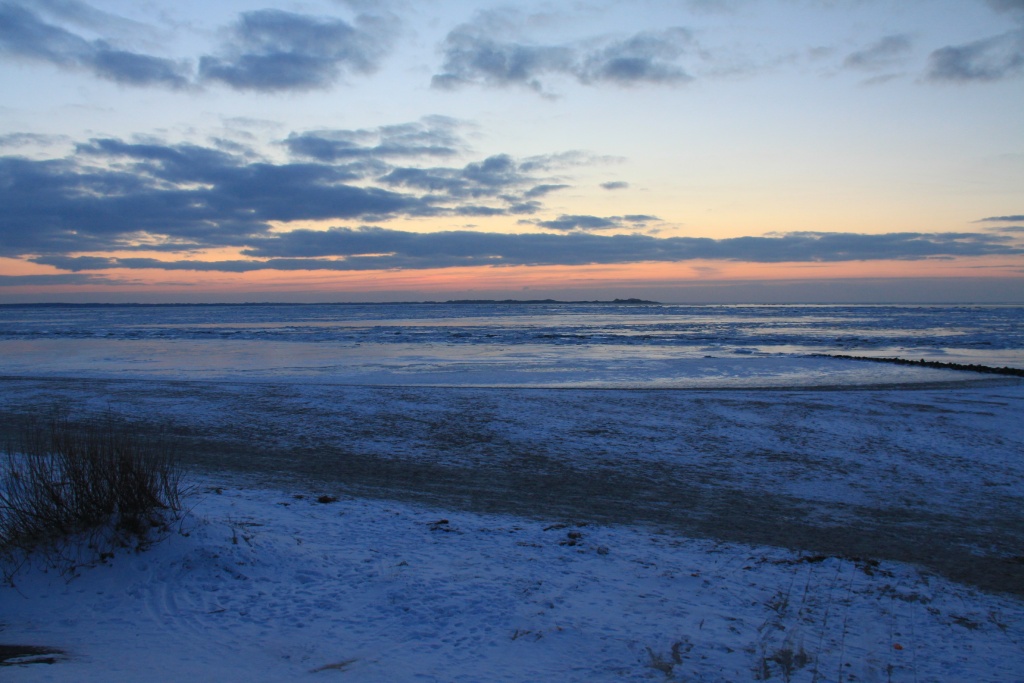 09.02.2012: Utersum, Sonnenuntergang