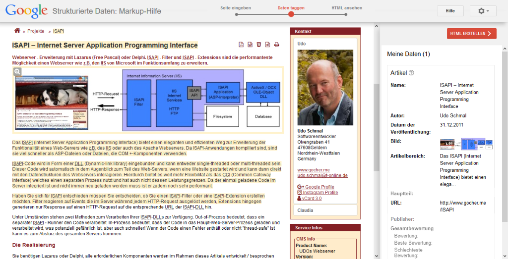 Strukturierte Daten: Markup-Hilfe - Daten taggen